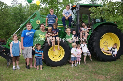 Year   Birthday Party Ideas on Coolest 1st John Deere Tractor Party