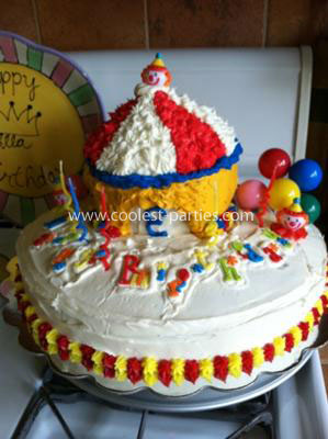 Kids Birthday Party Supplies on Coolest Circus 5th Birthday Party