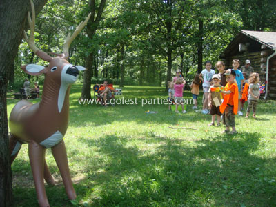Year  Birthday Party Ideas on Coolest Kids Hunting Birthday Party Ideas