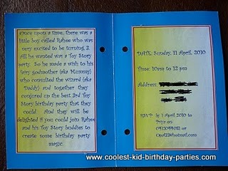 my birthday party story