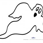 Large Printable Ghosts