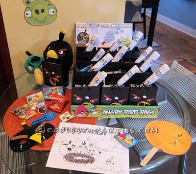 Angry Bird Party Favors