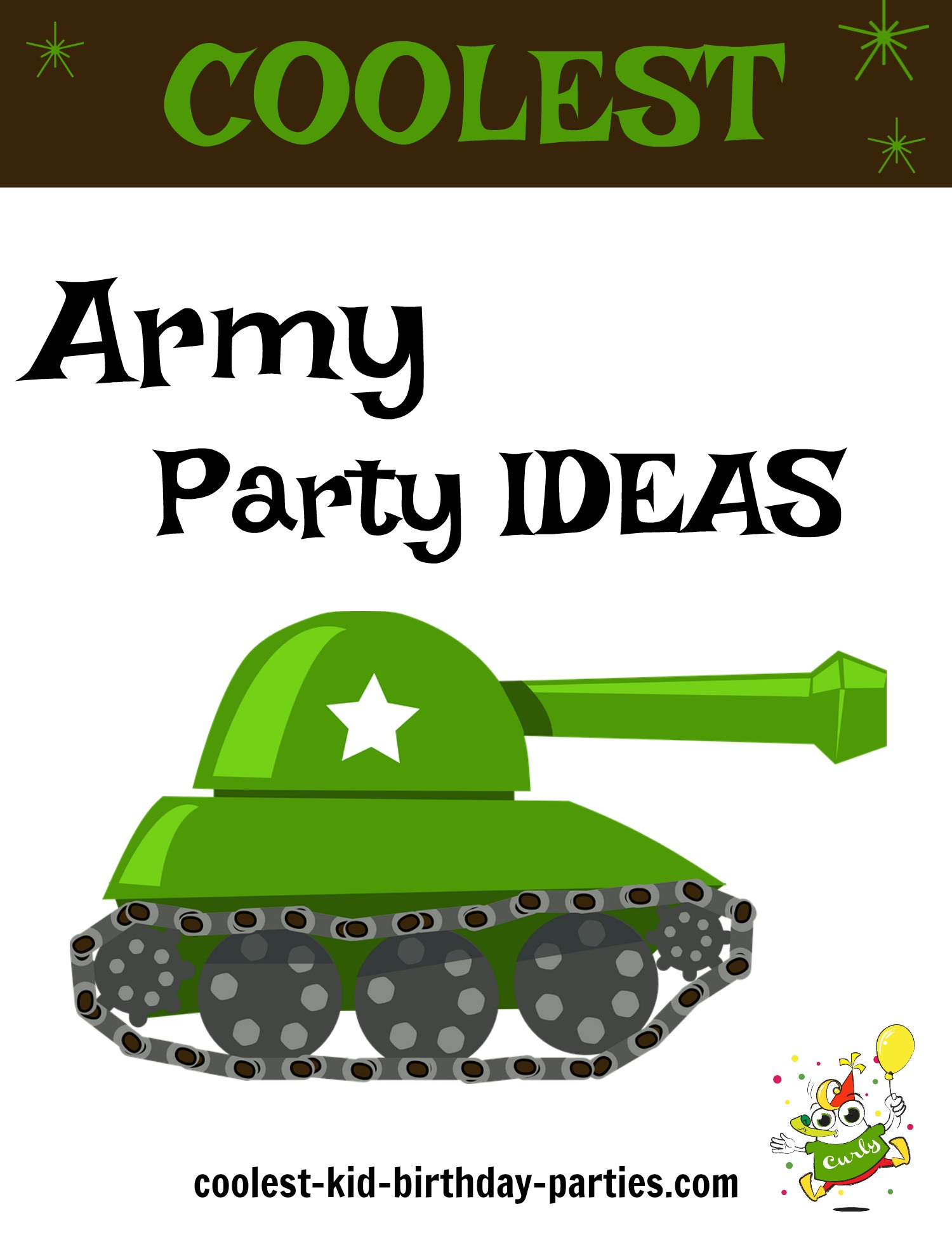 Blank Printable Army Favor Tags - Coolest Free Printables