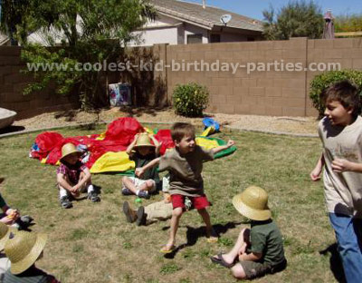 Rikelle's Animal Safari Birthday Party Tale