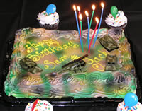 Army Party Cake