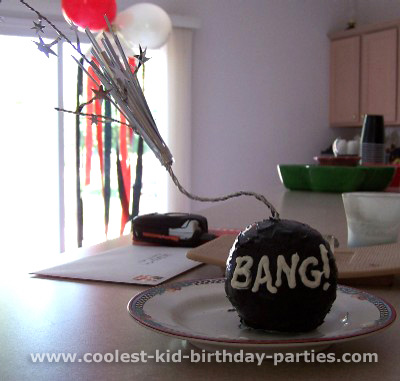 Tabitha's Secret Agent Party Tale Birthday Idea