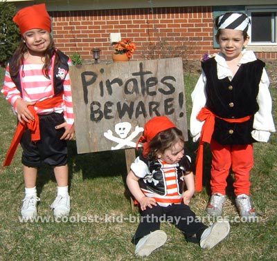 Margaret's Pirate Theme Party Tale