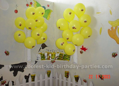 Linda's Bumble Bee Party Tale