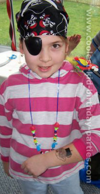 Mona's Pirate Childrens Birthday Party Tale 