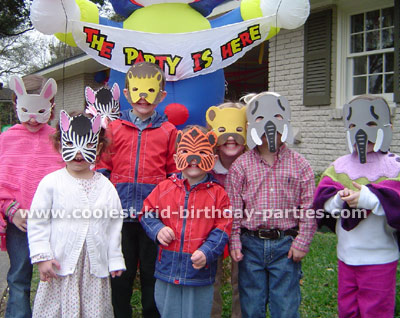 Allyson's Circus Theme Party Tale