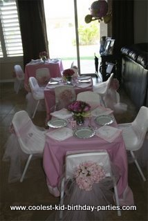 Coolest 4 year old Princess Tea Party