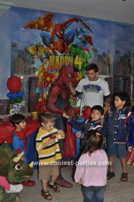 Coolest 4th Superhero Birthday Party