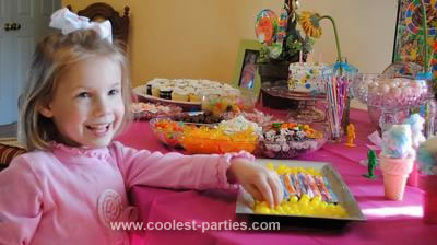 Coolest Candy Land Party for Five Year Old Girl