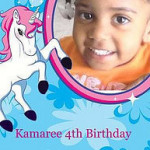 Coolest Girl Unicorn 4th Birthday Party