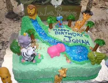 Coolest Jungle Baby 1st Birthday Party