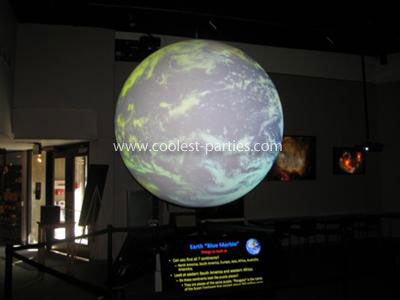 Coolest Space Birthday Party at the Planetarium
