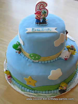 Mario Brothers Birthday Party