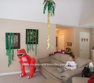 Bethany's Dinosaur Party Tale