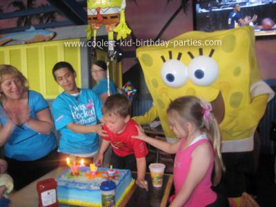 Spongebob birthday store party