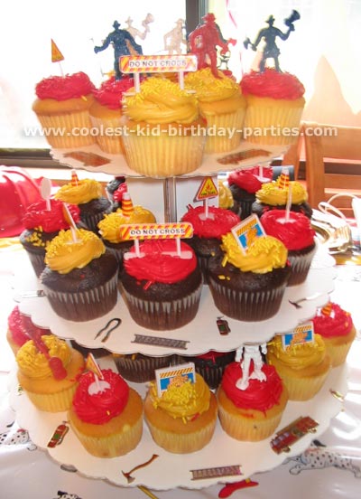 Teresa's Fire Fighter Birthday Party Tale