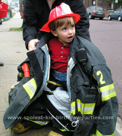 Teresa's Firefighter Birthday Party Tale