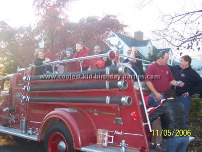 Sandra's Firefighter Birthday Party Tale