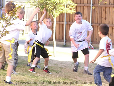 Jeffere's Football Birthday Party