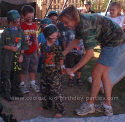 Tiffany's Military Kids Birthday Party Tale
