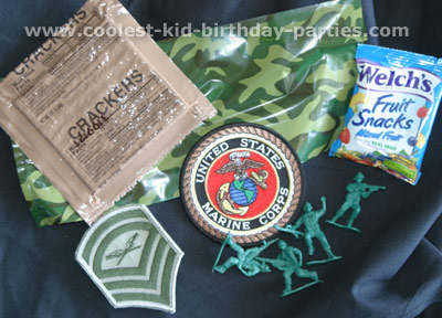 Debbie's Army Kids Party Ideas 