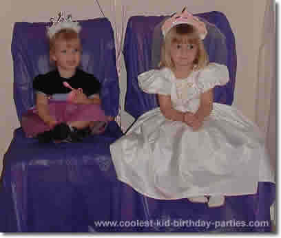 Melanie's Princess Party Tale