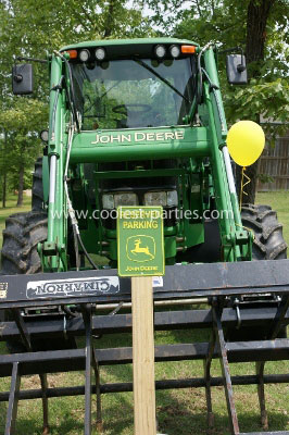 John Deere Tractor Birthday Party