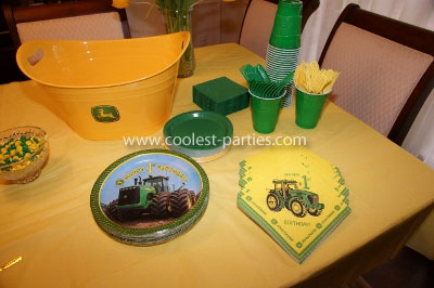 John Deere Tractor Birthday Party