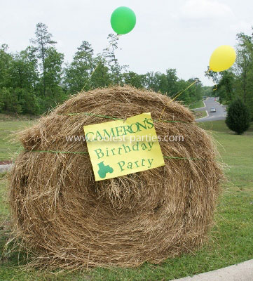 John Deere Tractor Birthday Party